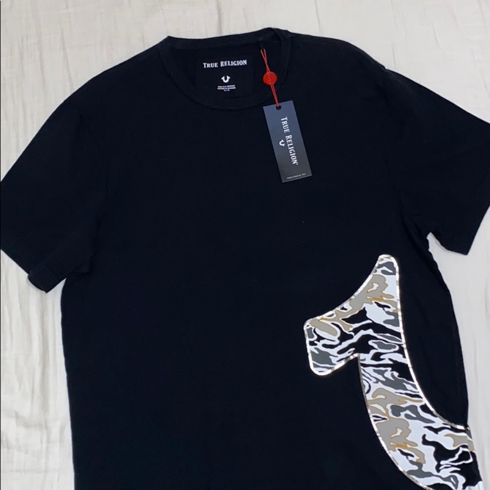 TRUE RELIGION black t-shirt size: xl